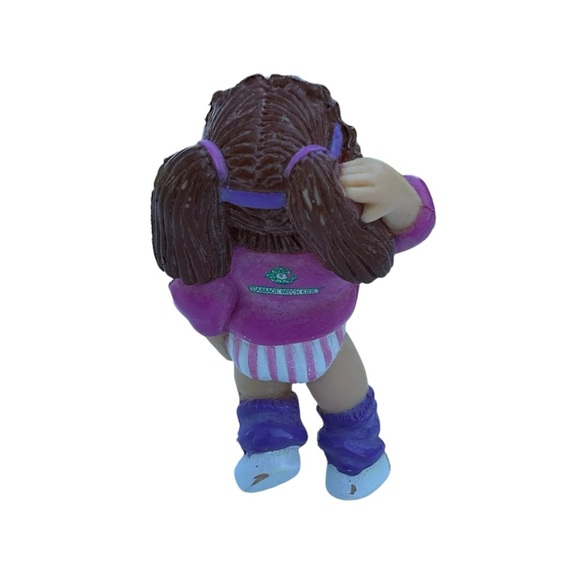 VTG '80s Cabbage Patch Kids PVC Sports Figurines Lot 2.5" - Picture 3 of 10